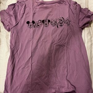 Purple disney friends t shirt women’s size medium